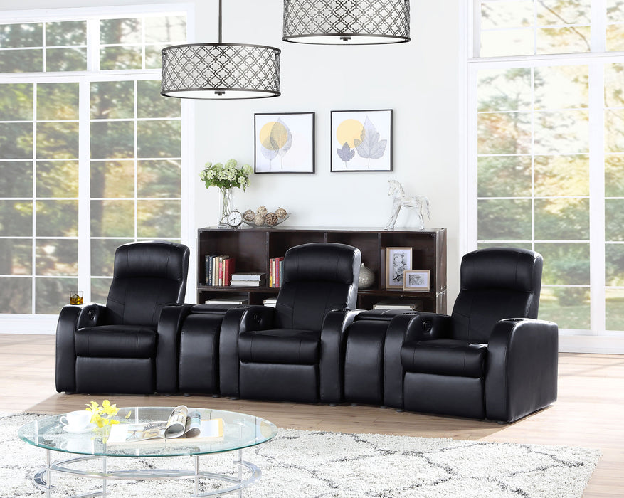 Cyrus Upholstered Home Theater Seating - National Warehouse Furniture (Buffalo, NY)