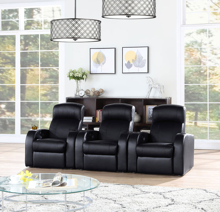 Cyrus Upholstered Home Theater Seating - National Warehouse Furniture (Buffalo, NY)