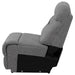 Higgins Upholstered Armless Chair Grey - National Warehouse Furniture (Buffalo, NY)