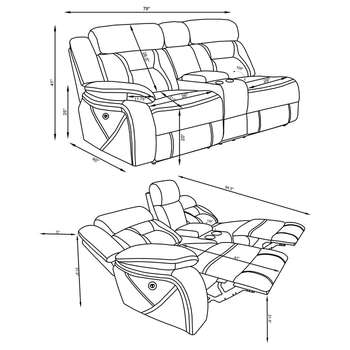 Higgins Reclining Sectionals - National Warehouse Furniture (Buffalo, NY)