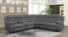 Higgins Upholstered Wedge Grey - National Warehouse Furniture (Buffalo, NY)