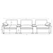 Collins Non Recling Sectionals - National Warehouse Furniture (Buffalo, NY)