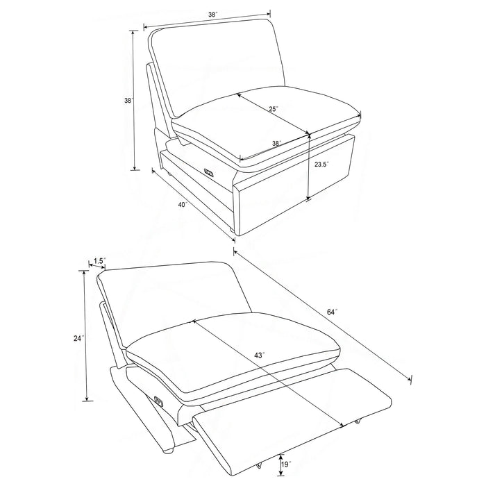 Collins Reclining Sectionals