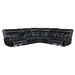 Hewitt Leather Upholstered Power Reclining Sectional Black - National Warehouse Furniture (Buffalo, NY)
