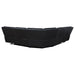 Hewitt Leather Upholstered Power Reclining Sectional Black - National Warehouse Furniture (Buffalo, NY)