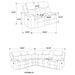 Sycamore Reclining Sectionals - National Warehouse Furniture (Buffalo, NY)