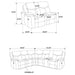 Sycamore Reclining Sectionals - National Warehouse Furniture (Buffalo, NY)