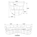 Sycamore Reclining Sectionals - National Warehouse Furniture (Buffalo, NY)