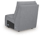 Modmax Reclining Sectional with Audio Console - National Warehouse Furniture (Buffalo, NY)