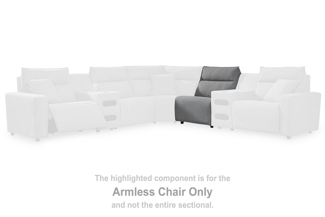 ModMax II Reclining Sectional with Chaise and Audio Console - National Warehouse Furniture (Buffalo, NY)