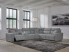 Modmax Reclining Sectional with Console - National Warehouse Furniture (Buffalo, NY)