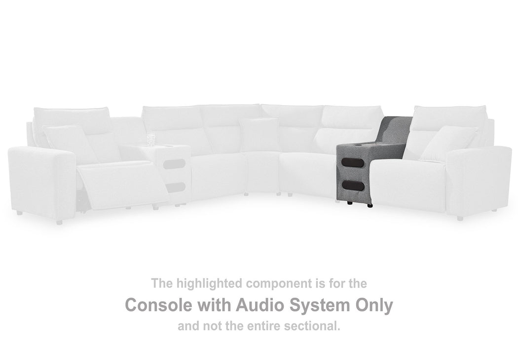 Modmax Reclining Sectional with Audio Console - National Warehouse Furniture (Buffalo, NY)