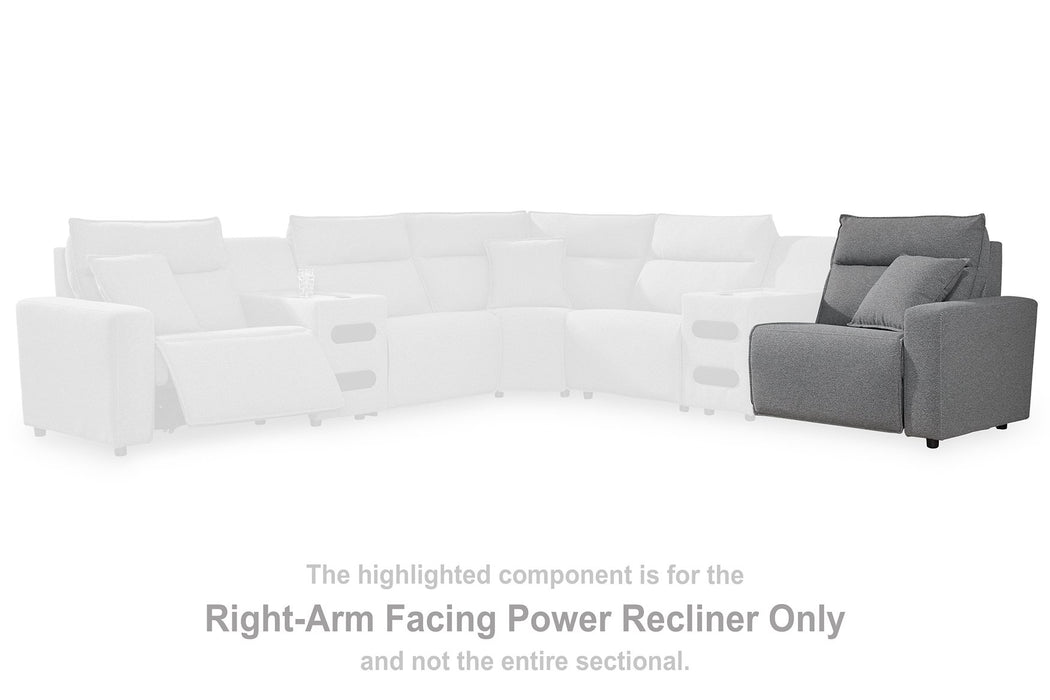 Modmax Reclining Sectional with Console - National Warehouse Furniture (Buffalo, NY)