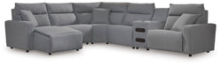ModMax II Reclining Sectional with Chaise and Audio Console - National Warehouse Furniture (Buffalo, NY)