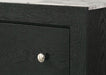 Crown Mark Furniture Cadence 6 Drawer Dresser in Black - National Warehouse Furniture (Buffalo, NY)