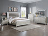 Crown Mark Furniture Cristian 2 Drawer Nightstand in Beige image