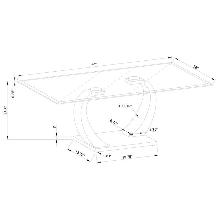 Pruitt Coffee Table Sets - National Warehouse Furniture (Buffalo, NY)