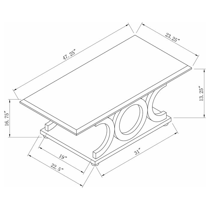 Shelly Coffee Table Sets - National Warehouse Furniture (Buffalo, NY)