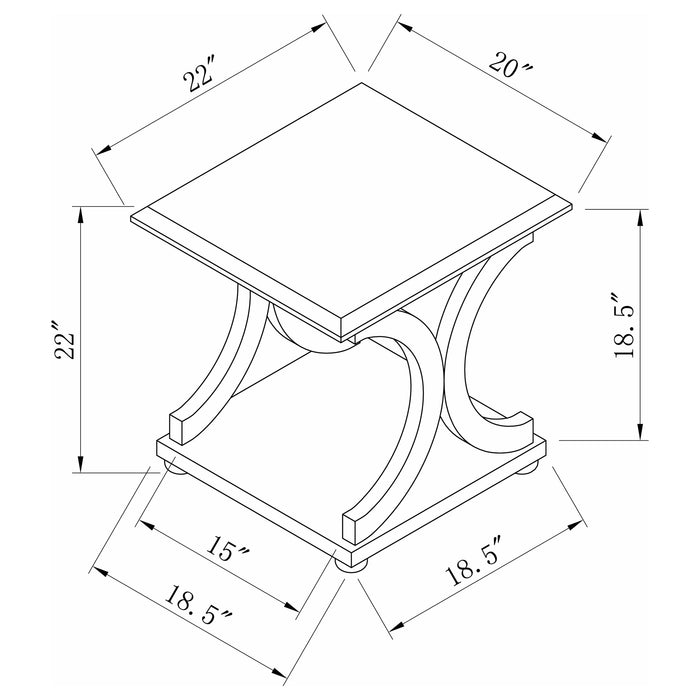 Shelly Coffee Table Sets - National Warehouse Furniture (Buffalo, NY)