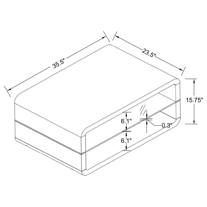 Elana Coffee Table Sets - National Warehouse Furniture (Buffalo, NY)