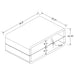 Elana Coffee Table Sets - National Warehouse Furniture (Buffalo, NY)