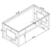 Merced Coffee Table Sets - National Warehouse Furniture (Buffalo, NY)