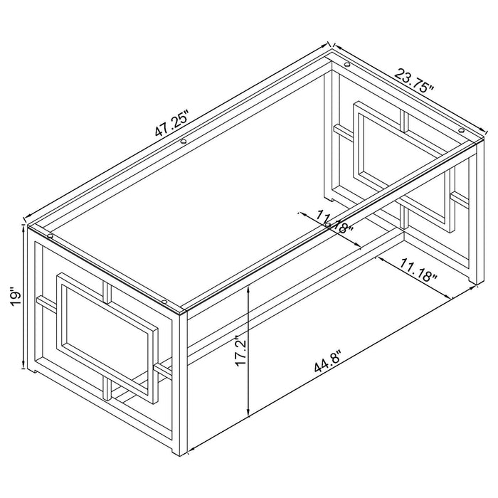 Merced Coffee Table Sets - National Warehouse Furniture (Buffalo, NY)