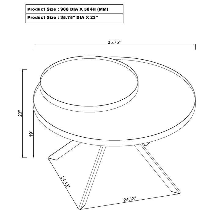Briggs Coffee Tables - National Warehouse Furniture (Buffalo, NY)