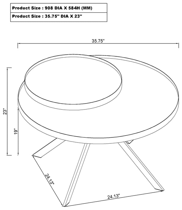 Briggs Coffee Table Sets - National Warehouse Furniture (Buffalo, NY)