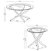 Brooke Table Sets - National Warehouse Furniture (Buffalo, NY)