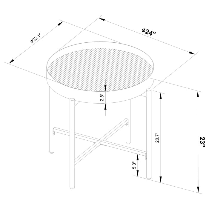 Ozella Coffee Table Sets - National Warehouse Furniture (Buffalo, NY)