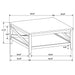 Hollis Coffee Table Sets - National Warehouse Furniture (Buffalo, NY)