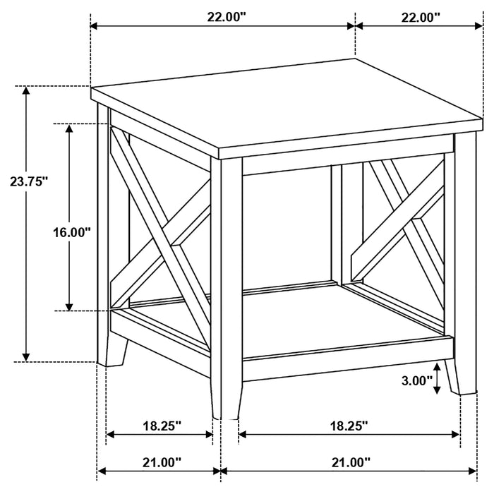 Hollis Coffee Table Sets - National Warehouse Furniture (Buffalo, NY)