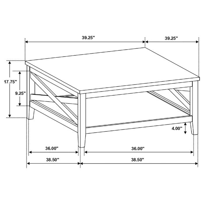 Hollis Coffee Table Sets - National Warehouse Furniture (Buffalo, NY)