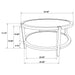 Camillo Coffee Table Sets - National Warehouse Furniture (Buffalo, NY)