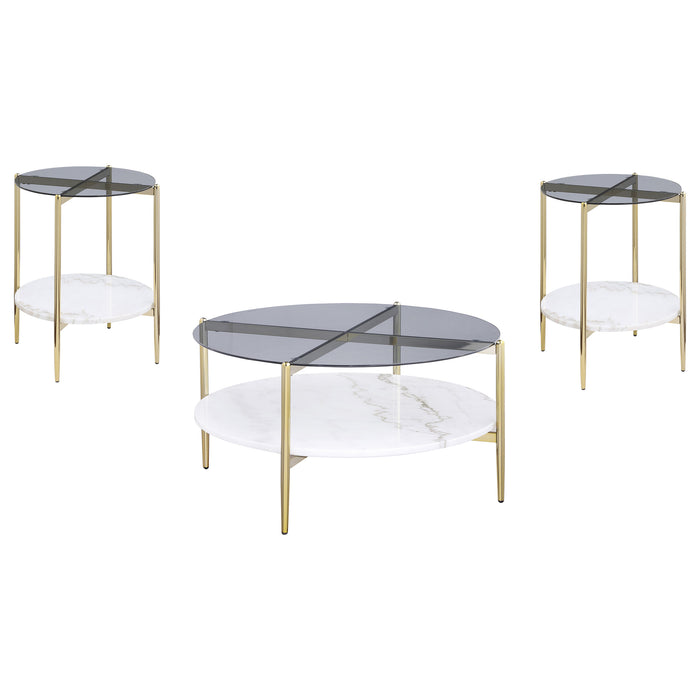 Jonelle Coffee Table Sets - National Warehouse Furniture (Buffalo, NY)