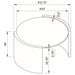 Gladstone Tables - National Warehouse Furniture (Buffalo, NY)