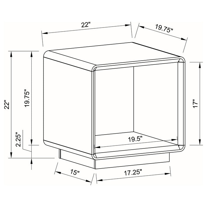 Paseo End & Side Tables - National Warehouse Furniture (Buffalo, NY)