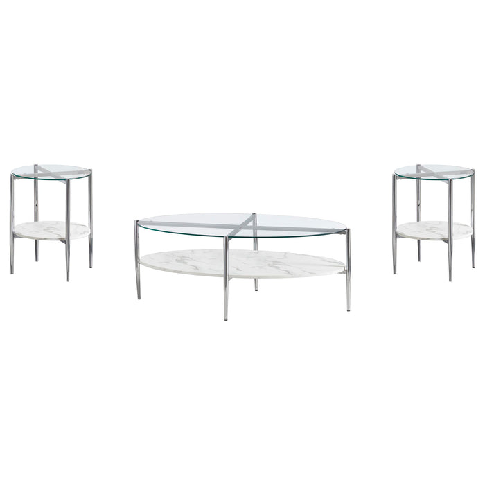 Cadee Coffee Table Sets - National Warehouse Furniture (Buffalo, NY)