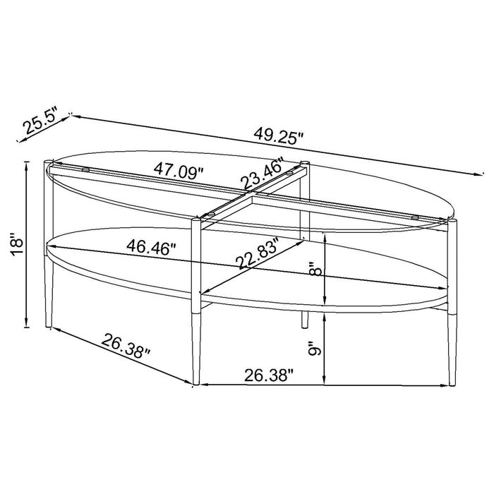 Cadee Coffee Table Sets - National Warehouse Furniture (Buffalo, NY)