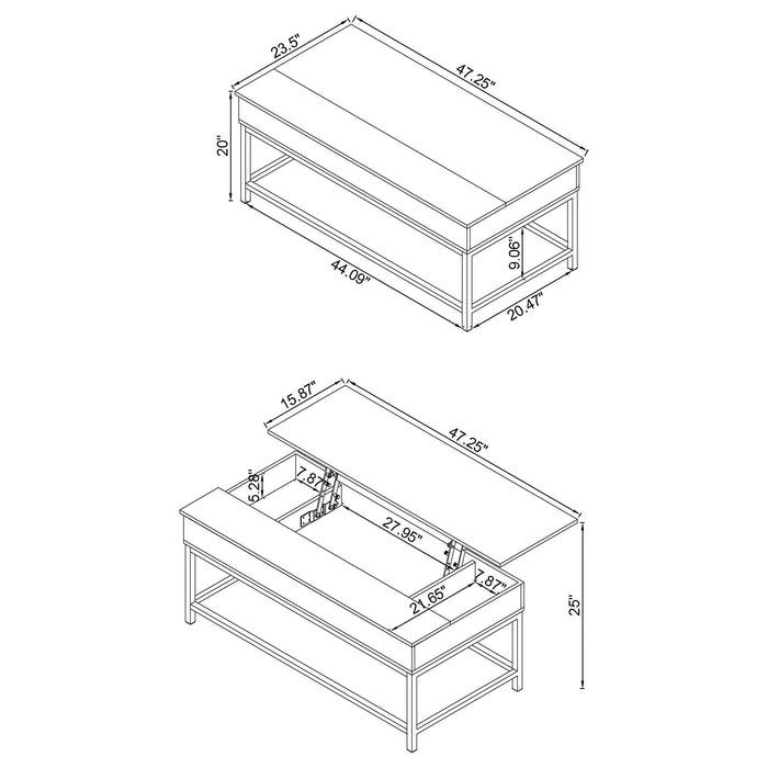 Byers Coffee Table Sets - National Warehouse Furniture (Buffalo, NY)