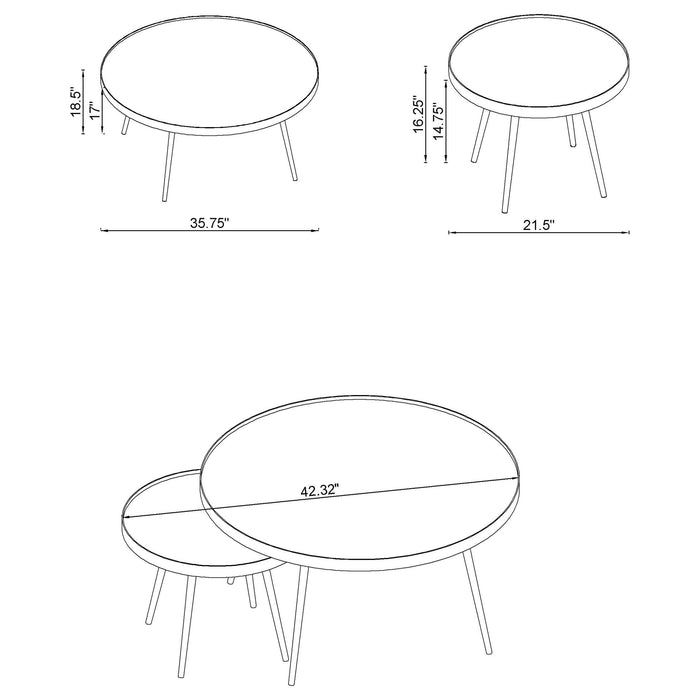 Kaelyn Coffee Table Sets - National Warehouse Furniture (Buffalo, NY)