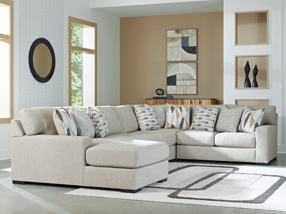 Laurelgrove Sectional with Chaise - National Warehouse Furniture (Buffalo, NY)