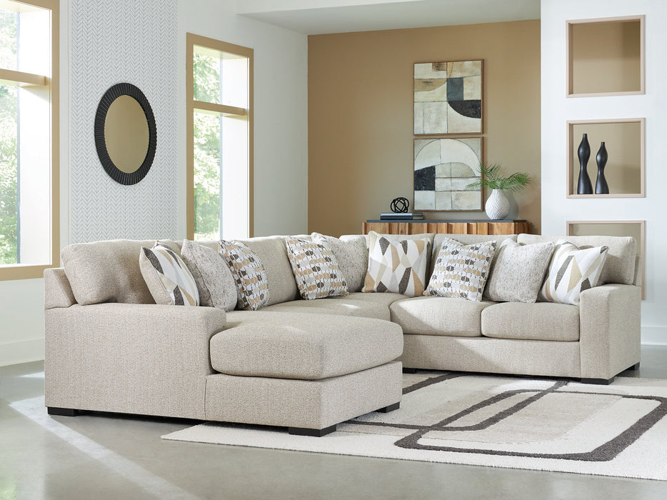Laurelgrove Sectional with Chaise - National Warehouse Furniture (Buffalo, NY)
