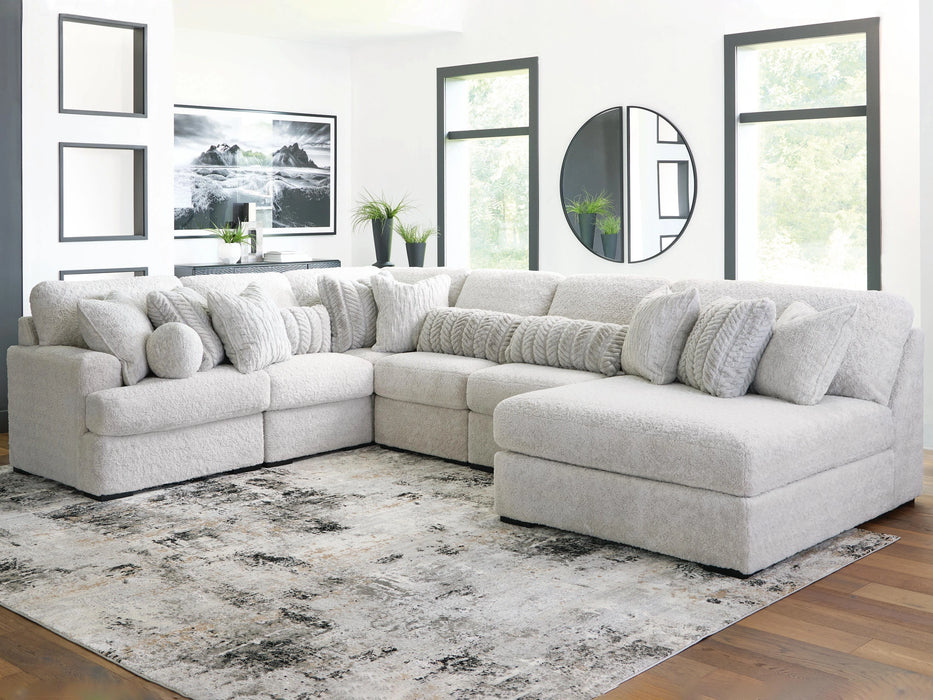 Cuddle Plush Sectional with Chaise