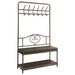 Kiefer Coat Rack with 12 Hooks Black - National Warehouse Furniture (Buffalo, NY)