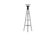 Gianni Versatile Shelf Tower Floor Lamp Charcoal Black - National Warehouse Furniture (Buffalo, NY)