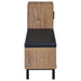 Teller 1-door Entryway Shoe Storage Cabinet Natural Oak - National Warehouse Furniture (Buffalo, NY)
