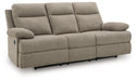 Side-Swipe Reclining Sofa with Drop Down Table - National Warehouse Furniture (Buffalo, NY)