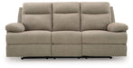 Side-Swipe Reclining Sofa with Drop Down Table - National Warehouse Furniture (Buffalo, NY)